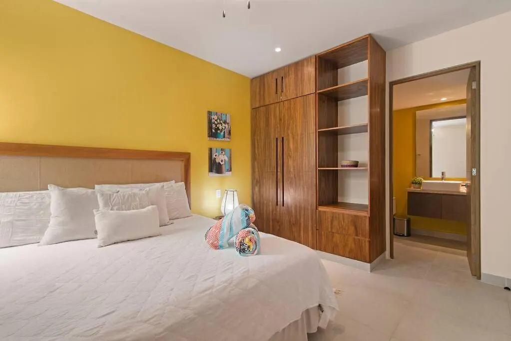 Apartment Akumal Oasis Walk To Beach 7 Rooftop Pools With Ocean Views